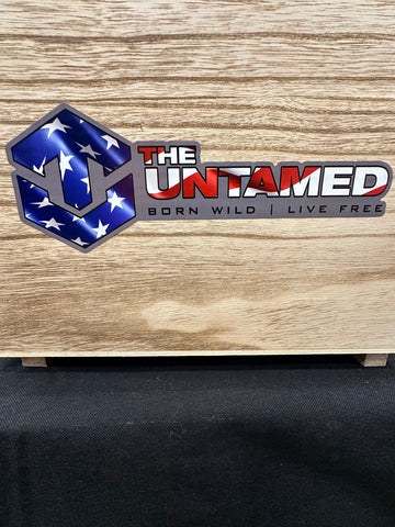 Untamed American Sticker