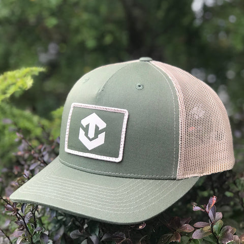 Untamed Icon Woven Patch Hat (Green)