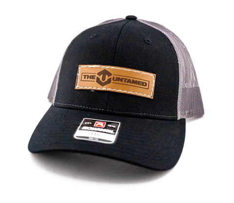 The Untamed Leather Patch Hat