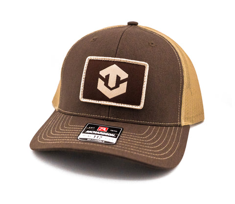 Untamed Icon Woven Patch Hat (Brown)