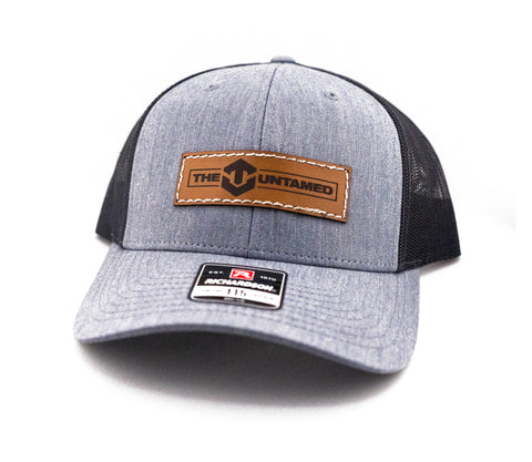 The Untamed Leather Patch Hat