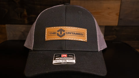 The Untamed Leather Patch Hat