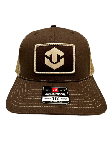 Untamed Icon Woven Patch Hat (Brown)