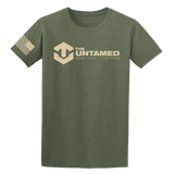 The Untamed Basic Tee -Military Green