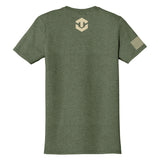 The Untamed Basic Tee -Military Green